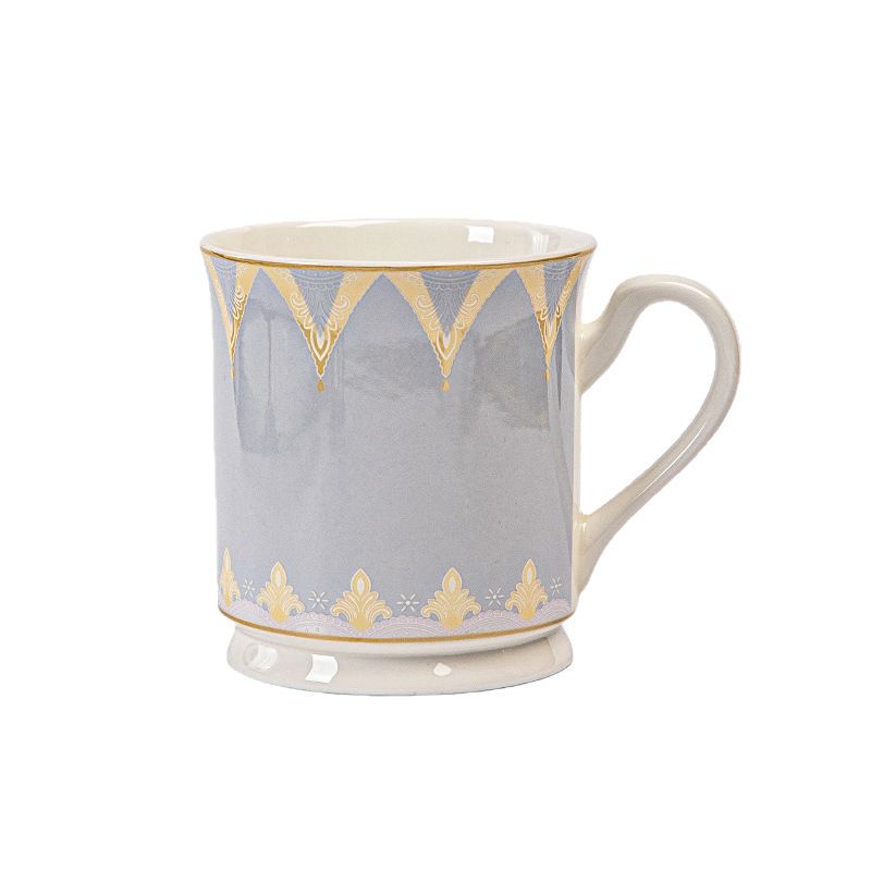 Jingdezhen Ceramic Mug Home Use High Aesthetic Drinking Cup Large Capacity Office Water Cup Breakfast Oatmeal Cup