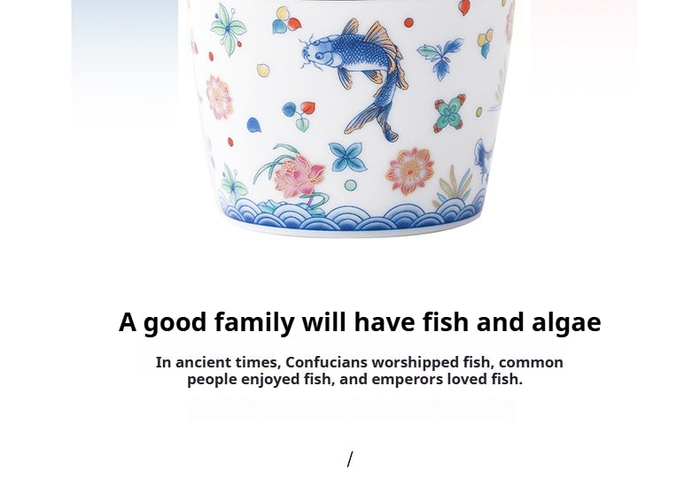 Jingdezhen Ceramic Custom Cup Saucer Teapot Teacup Afternoon Tea Set Housewarming Gift Coffee Cup Set Gift Box