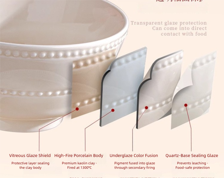 Newlywed Wedding Engagement Gift for Newlyweds Household Tableware Set Housewarming New Home French Relief Bowl Plate Gift Box