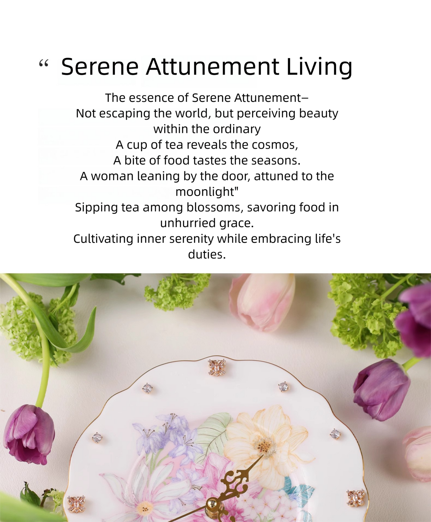 Jingdezhen High-Temperature Ceramic High-End Creative Clock Dial High-Value Birthday Gift Light Luxury Cultural and Creative Gift Souvenir