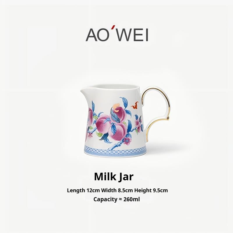 Jingdezhen Source Factory Holiday Gift Set Afternoon Tea Coffee Cup Saucer Tea Set Mug Milk Tea Cup