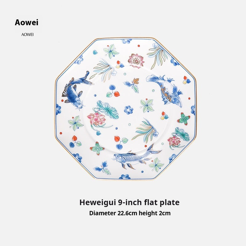 Jingdezhen Ceramic Custom Cup Saucer Teapot Teacup Afternoon Tea Set Housewarming Gift Coffee Cup Set Gift Box