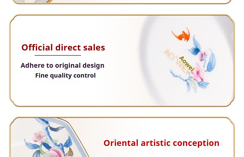 Jingdezhen Source Factory Holiday Gift Set Afternoon Tea Coffee Cup Saucer Tea Set Mug Milk Tea Cup