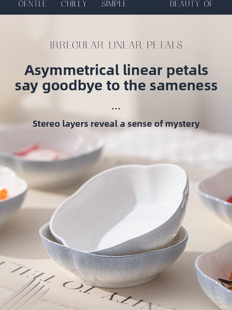 Jingdezhen Ceramic Flavor Plate Custom Home Hot Pot Dipping Sauce Plate Snack Small Plate Dish Plate Pickle Plate Soy Sauce Vinegar Plate