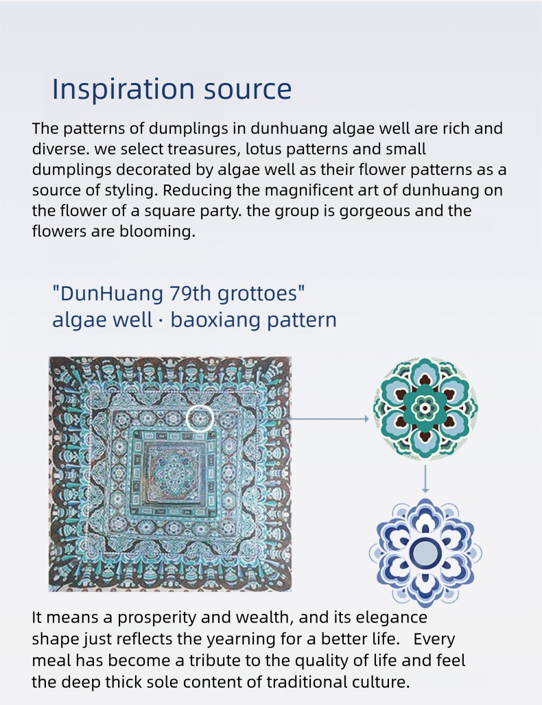 Dunhuang Cultural and Creative Tableware Set Custom Dinner Plate Pure White Relief Bowl Plate Chopsticks High-Value Ceramic Tableware Gift Set