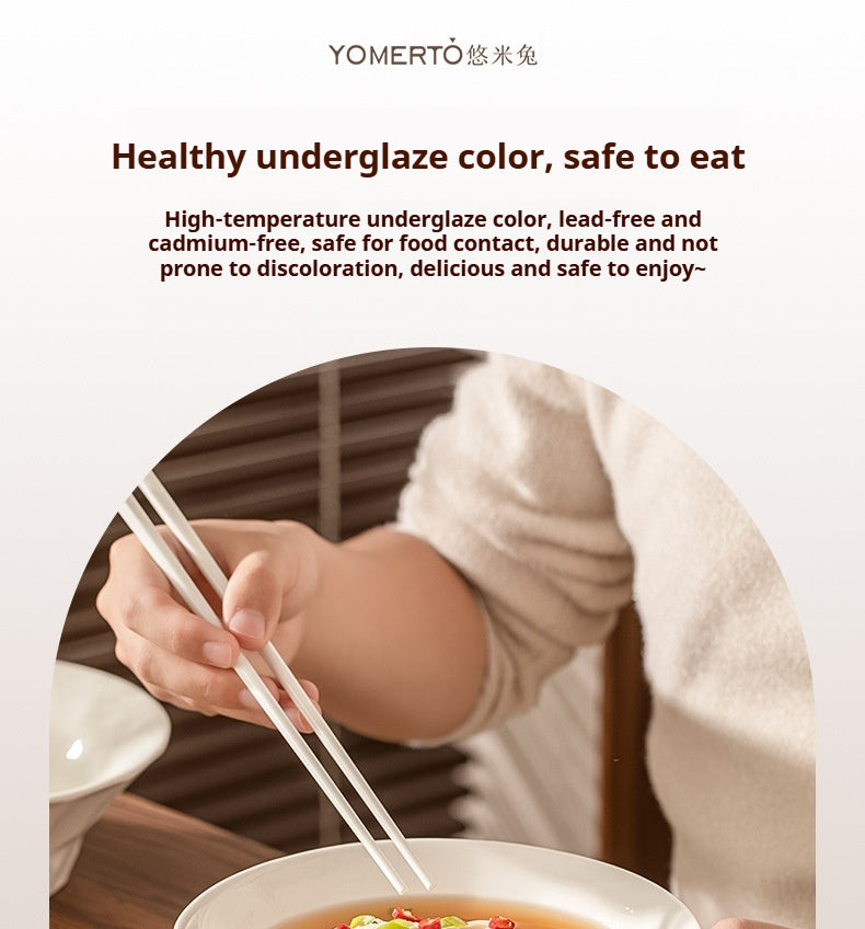 Household ceramic multi-purpose large bowl