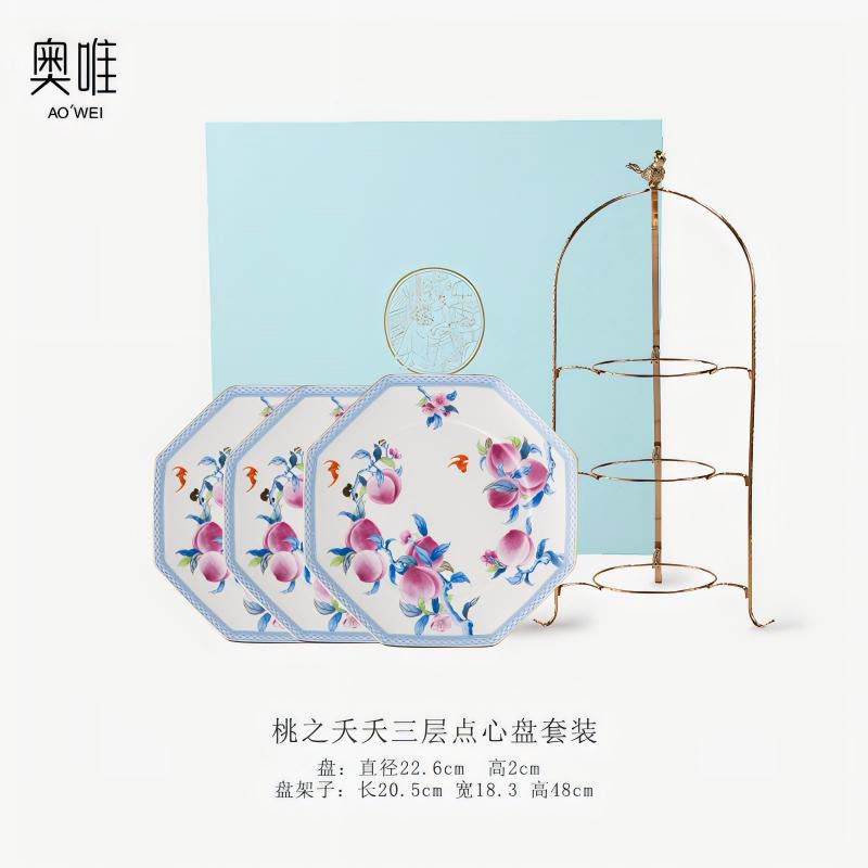 Jingdezhen Source Factory Holiday Gift Set Afternoon Tea Coffee Cup Saucer Tea Set Mug Milk Tea Cup