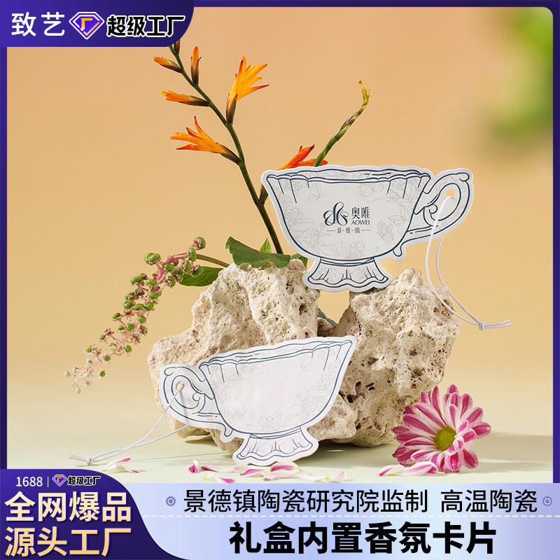 Jingdezhen Ceramic Cup Custom Coffee Cup Saucer Gift High-end Exquisite Afternoon Tea Gift Box for Best Friend Wedding Gift