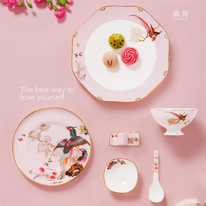 Jingdezhen Ceramic Custom Afternoon Tea Coffee Cup Saucer Tea Set Mug Business Gift Points Redemption Exquisite