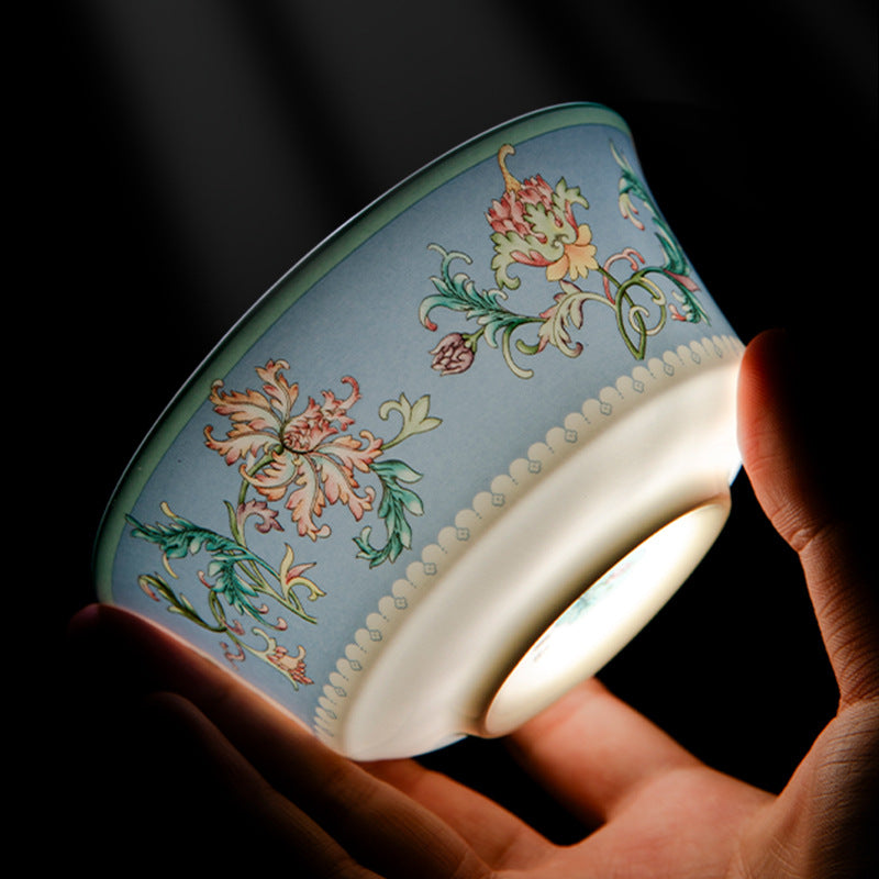 Forbidden City Cultural and Creative Series Jingdezhen Ceramic Tableware Gift Set Customized Chinese Style High-Value Bowl and Plate Set for Home Use