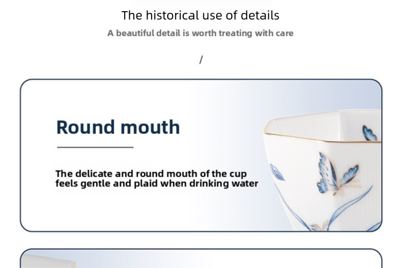 Jingdezhen Ceramic Custom Coffee Cup and Saucer Teacher's Day National Day Gift for Best Friend Wedding Gift Gift Box