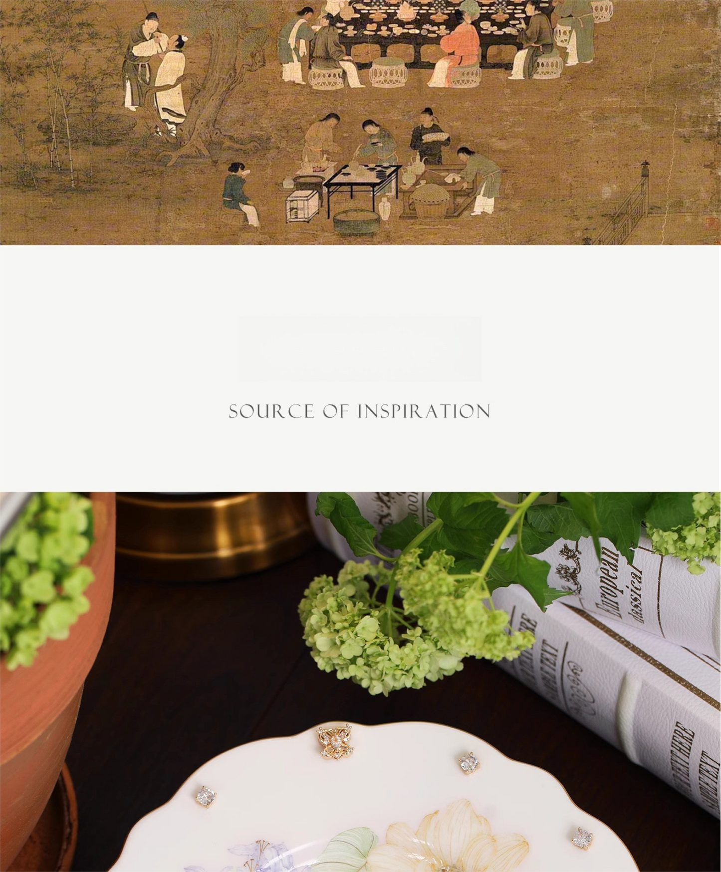 Jingdezhen High-Temperature Ceramic High-End Creative Clock Dial High-Value Birthday Gift Light Luxury Cultural and Creative Gift Souvenir