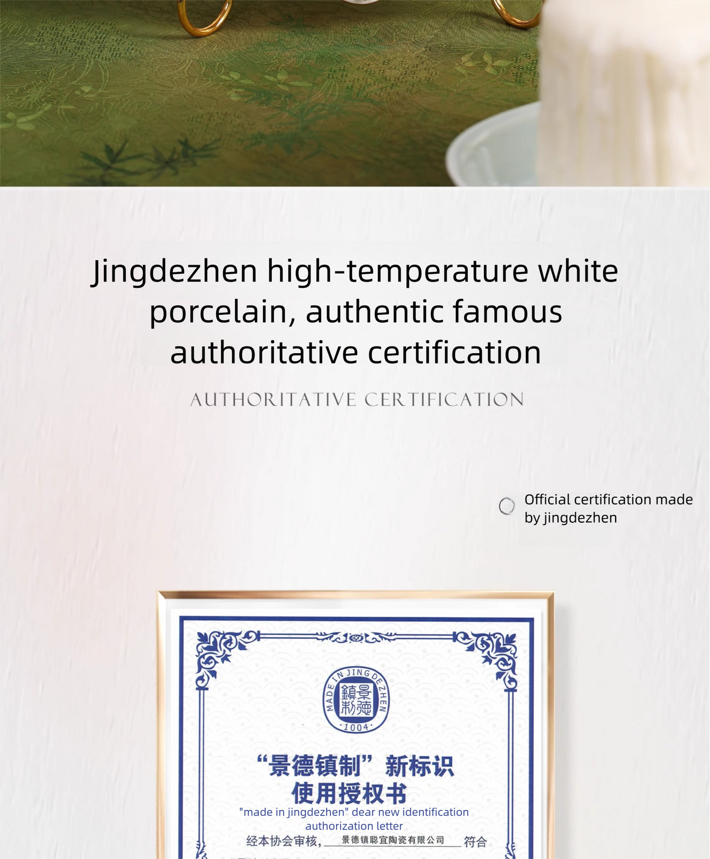 Jingdezhen High-Temperature Ceramic High-End Creative Clock Dial High-Value Birthday Gift Light Luxury Cultural and Creative Gift Souvenir