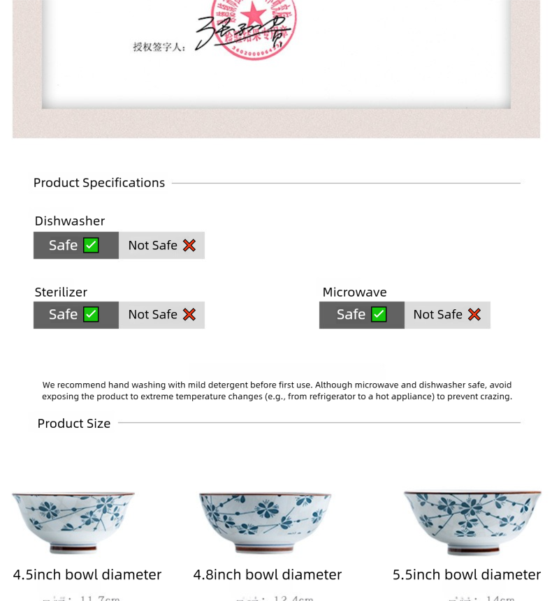 Manufacturer Bowl and Plate Set Household Rice Bowl Single Noodle Bowl Japanese Underglaze Color Soup Bowl Ceramic Bowl Plate Tableware Dish