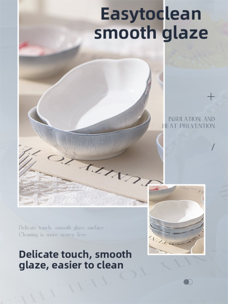 Jingdezhen Ceramic Flavor Plate Custom Home Hot Pot Dipping Sauce Plate Snack Small Plate Dish Plate Pickle Plate Soy Sauce Vinegar Plate