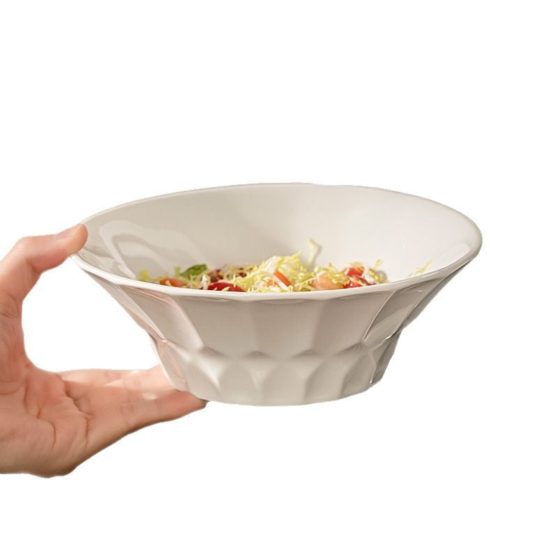 Household ceramic multi-purpose large bowl