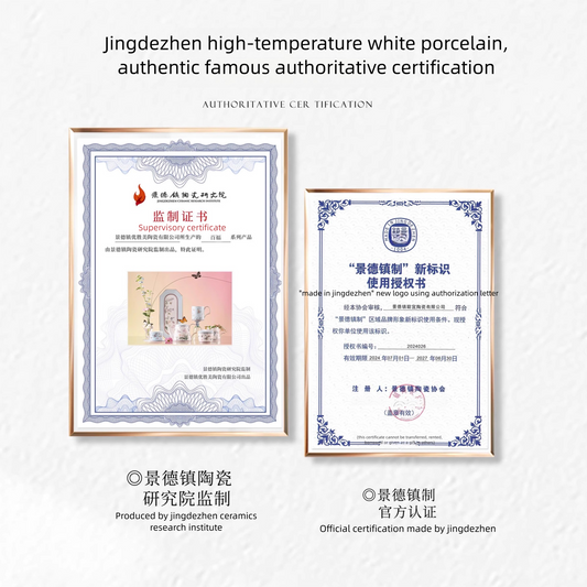 Jingdezhen Ceramic Mug Custom Wedding Gift for Newlyweds, Best Friends, Souvenirs, Birthday Gifts, 38th Anniversary Gifts